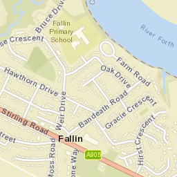 Fallin Street Map