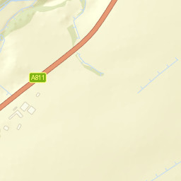 A811, Glasgow, Stirling G63, UK Street Map