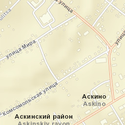 Askino Street Map
