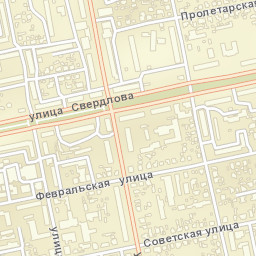 Shadrinsk Street Map