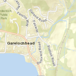 Garelochhead Street Map