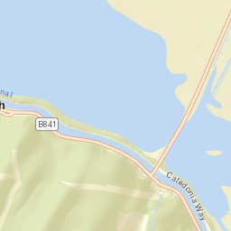 B841, Lochgilphead, Argyll and Bute PA31 Street Map