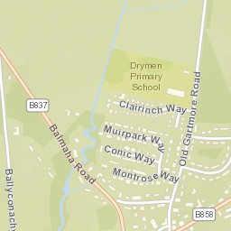 2-14 Clairinch Way, Drymen, Glasgow Street Map