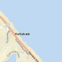 Hellebæk Street Map
