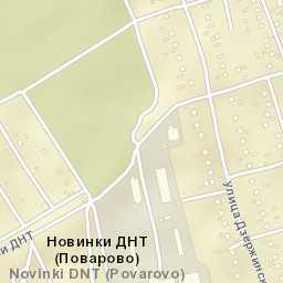 Povarovo Street Map