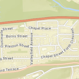 High Valleyfield Street Map