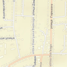 Vorotynets Street Map