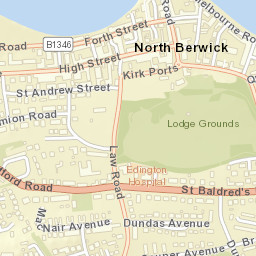 North Berwick Street Map