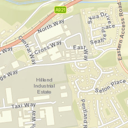 Eastern Access Road, Dalgety Bay, Fife KY11, UK Street Map