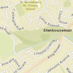 84 Corrie Avenue, Falkirk FK5, UK Street Map