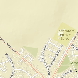 Carronshore Street Map