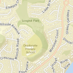 36 Steeple Crescent, Dalgety Bay, Fife KY11, UK Street Map