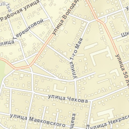 Lyskovo Street Map