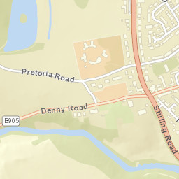 Stirling Road, Larbert, Falkirk FK5, UK Street Map