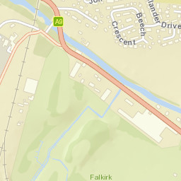Lochlands Loan, Larbert, Falkirk FK5, UK Street Map