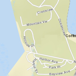 Coffman Cove Alaska Street Map