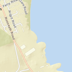 Rosneath Road, Rosneath, Argyll and Bute G84, UK Street Map