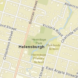 Helensburgh Street Map