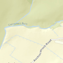 Auchincarroch Road, Alexandria, West Dunbartonshire Street Map