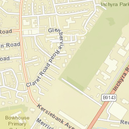 Inchyra Road, Grangemouth, Falkirk FK3, UK Street Map