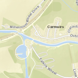 Tamfourhill, at Falkirk Wheel Visitor Centre on Falkirk Wheel Street Map