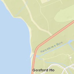 A198, Longniddry, East Lothian EH32, UK Street Map