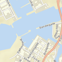 Hvide Sande Street Map