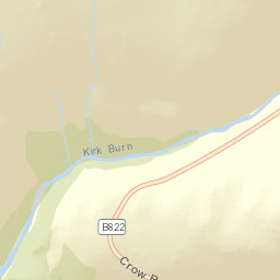 Crow Road, Glasgow, East Dunbartonshire, UK Street Map