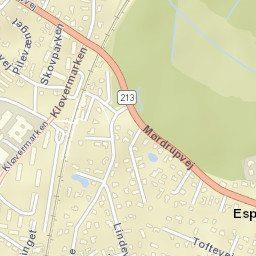 Espergærde Street Map