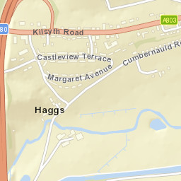 14 Cumbernauld Road, Bonnybridge, Falkirk FK4 Street Map