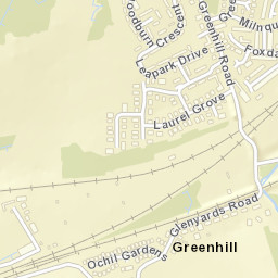 Greenhill Street Map