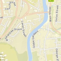 215 Main Street, Alexandria, Dunbartonshire Street Map