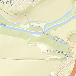 1 Almond Drive, Banknock, Falkirk FK4, UK Street Map
