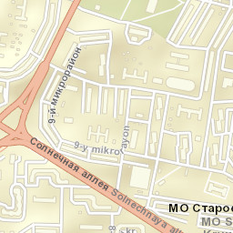 Zelenograd Street Map