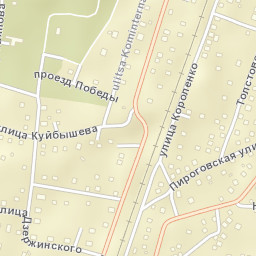 Mamontovka Street Map