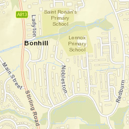 Bonhill Street Map