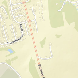 Stirling Road, Alexandria, West Dunbartonshire Street Map