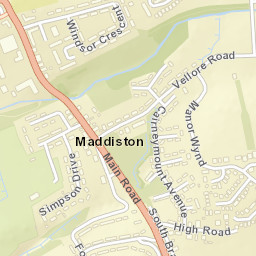 Maddiston Street Map