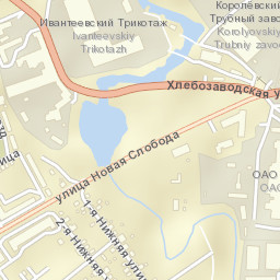 Ivanteyevka Street Map