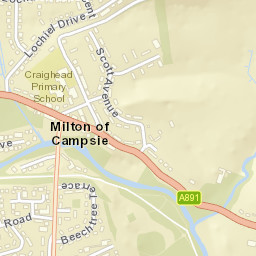 4 Birdston Road, Milton of Campsie, Glasgow Street Map