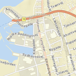 Hundested Street Map