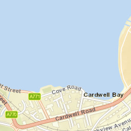 2 Cove Road, Greenock, Inverclyde PA19 Street Map