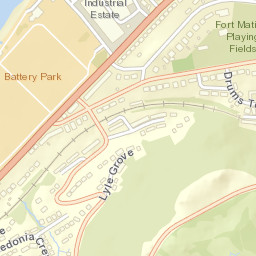 154 Lyle Road, Greenock, Inverclyde PA16 Street Map
