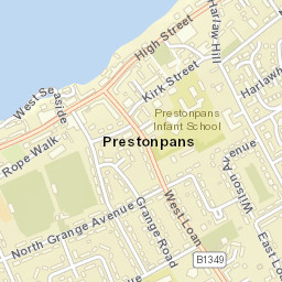 Prestonpans Street Map