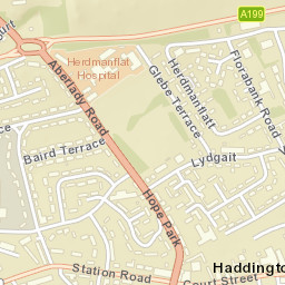 Haddington Street Map