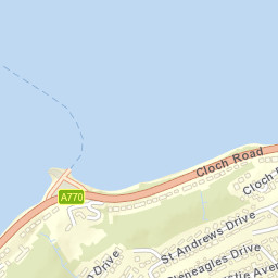 75, Gourock, Inverclyde, UK Street Map