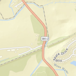 Howe Road, Glasgow, East Dunbartonshire Street Map