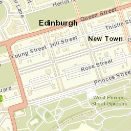 Rose St S Ln, Old Town, Edinburgh, City of Edinburgh EH2, UK Street Map
