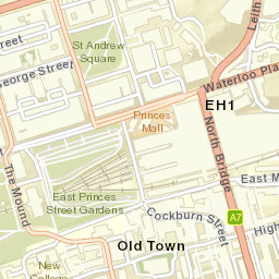City of Edinburgh Street Map