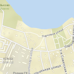 Dolgoprudnyy Street Map